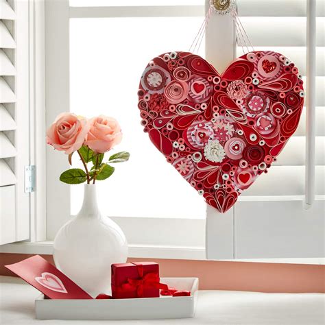 Valentine’s Day Paper Heart Wall Décor | Projects | Michaels