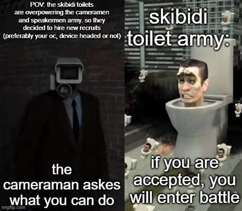 Skibidi Toilet RP [No ERP (to a toilet, really?)] [Your OC may be ...