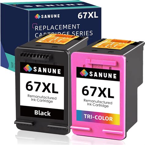 Amazon.com: SANUNE Remanufactured Ink Cartridge Replacement for HP Ink ...