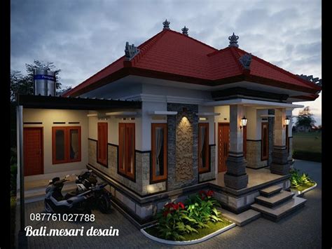 desain rumah adat bali minimalis - Katherine Quinn