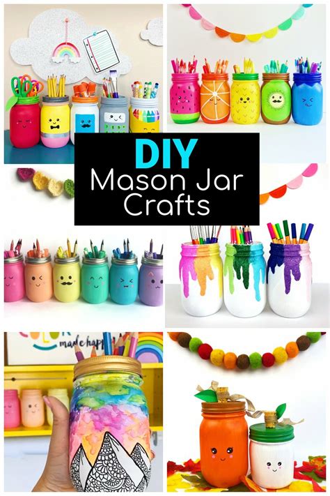 13 DIY Mason Jar Crafts for Every Season