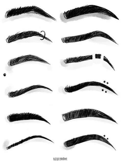 Pin by Нерея on Png’s pa editar perron | Eyebrows sketch, How to draw ...