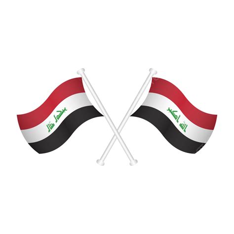 Iraq Flag, Iraq, Flag, Iraq Flag Shinning PNG and Vector with ...