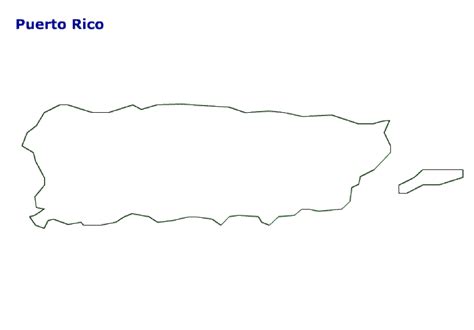 Map of Puerto Rico. | - CountryReports