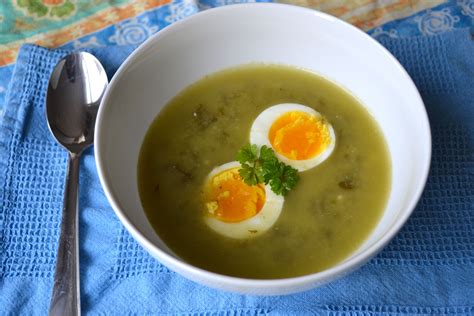 Polish Sorrel Soup ,Zupa Szczawiow | Sorrel soup, Flavorful recipes, Food