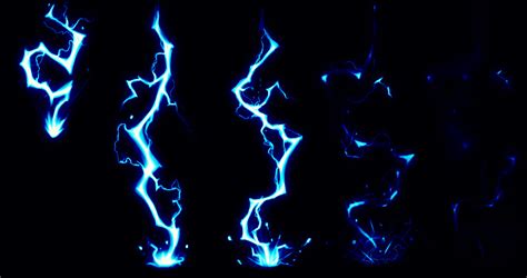 Lightning Pixel Art Png - Download Free Mock-up