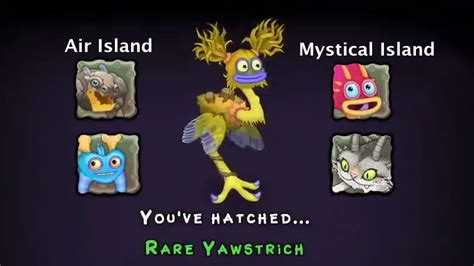 How to breed Rare Yawstrich in My Singing Monsters