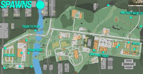 Tarkov: Guide to the Customs Map 2022 - Exits, Keys, Stashes & Loot