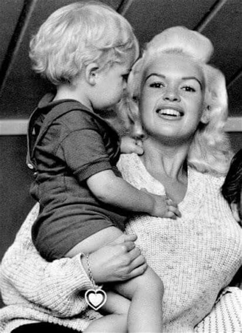 Jayne mansfield and his son tony cimber | Jayne mansfield, Actresses ...