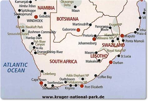 Johannesburg On World Map - Detailed Map