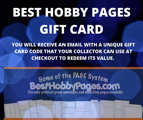 Best Hobby Pages Gift Cards