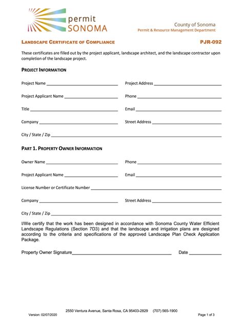 2020-2024 Form CA PJR-092 - County of Sonoma Fill Online, Printable ...