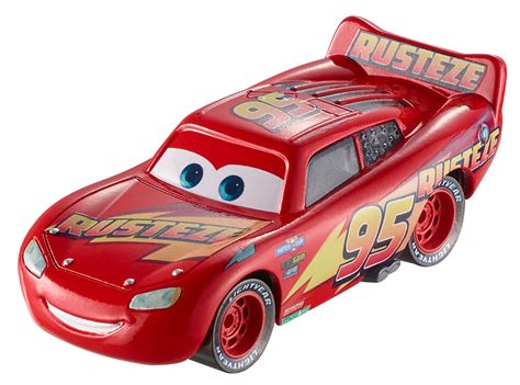 Disney Pixar Cars Rust-Eze Lightning Mcqueen Metal Diecast Toy Car 1:55 ...