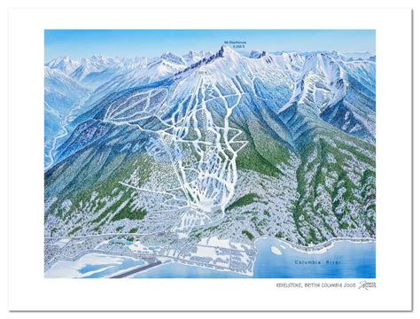 Revelstoke Ski Map