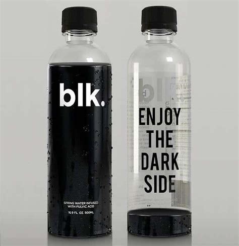 Here's All You Need To Know About Stars Fav Drink - Black Water - Black ...