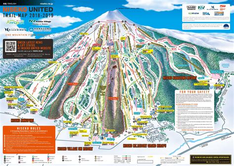 Niseko United Trail Map 2018/19 | Experience Niseko