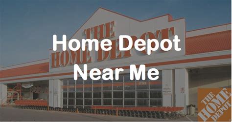 Finding a Home Depot near me now is easier than ever with our ...