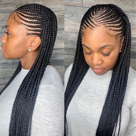 10+ Top Notch Half Cornrows Box Braids Hairstyles