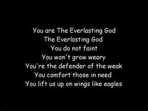 Everlasting God (with lyrics) - YouTube