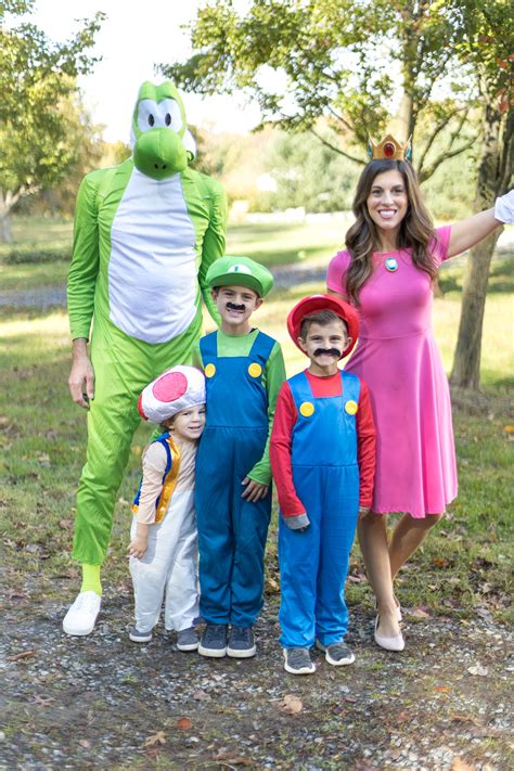 Super Mario Characters Costumes