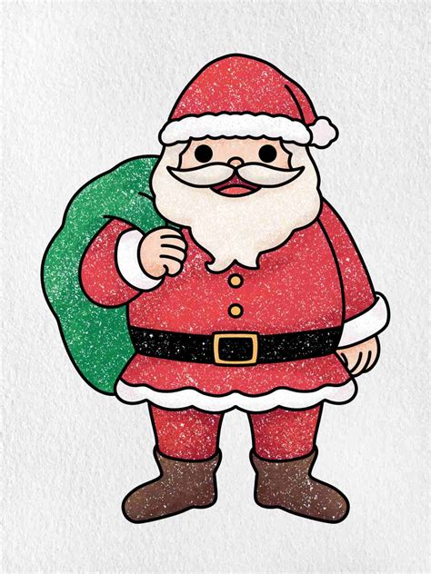 Santa Claus Drawing Images