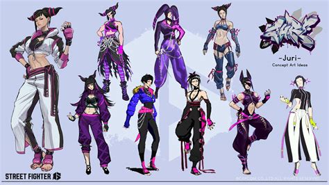 Juri Concept Art Ideas - Street Fighter 6 Art Gallery