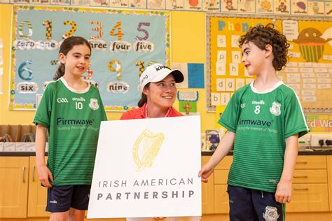 Leona Maguire tees off Ambassadorship with Irish American Partnership ...