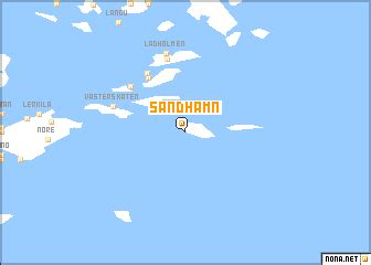 Sandhamn (Sweden) map - nona.net