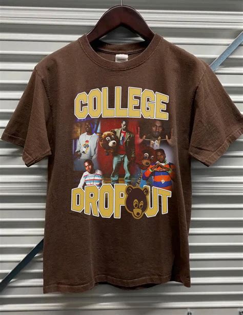 Deadstock Kanye west college Dropout Tee - BIDSTITCH