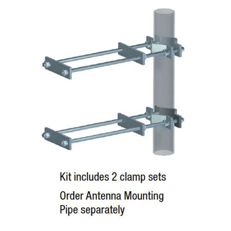 Valmont Site Pro1 WM1665 Antenna Wall Mount - Tempest Telecom Solutions