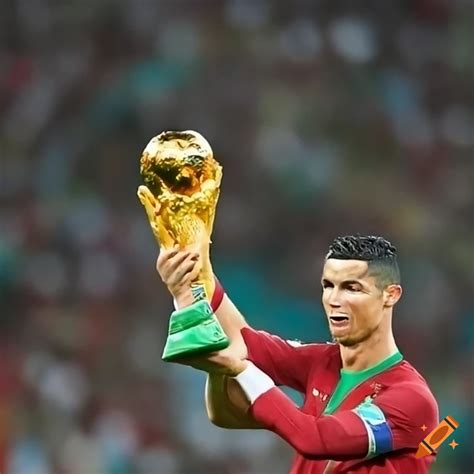 Portugal's cristiano ronaldo in the year 2026 celebrating with fifa ...