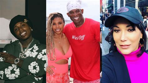 Deiondra Sanders fiance Jacquees hypes up Deion Sanders & ex-wife ...