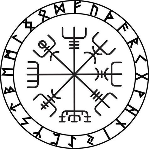 Vegvisir: The Viking Compass Meaning for the Norse Mythology