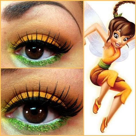 Tinkerbell makeup | Tinkerbell makeup, Disney character makeup, Disney ...