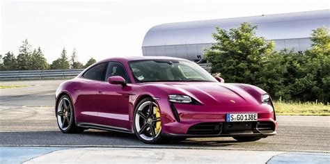 2022 Porsche Taycan Adds New Tech, Loads of Colors