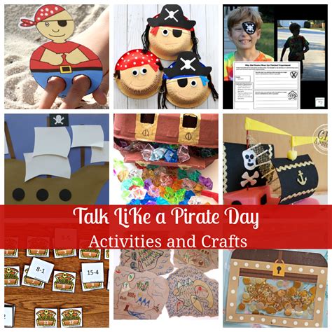 Talk Like a Pirate Day Activities and Crafts - JDaniel4s Mom