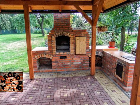 20+30+ Diy Outdoor Brick Fireplace