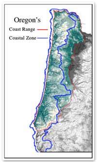 Coast Range Map