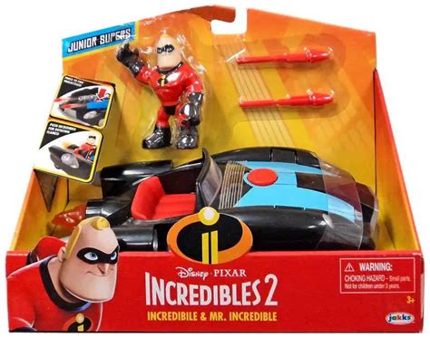 Disney Pixar Incredibles 2 Junior Supers Incredibile Mr. Incredible 3 ...