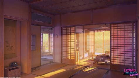 Interior of Japanese village house sunset by arsenixc on DeviantArt