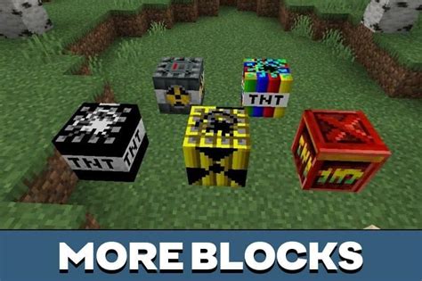 TNT Mod for Minecraft PE | Minecraft PE / Bedrock Mod