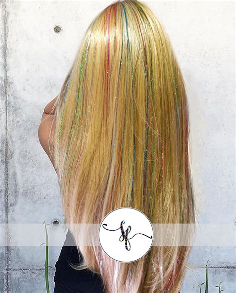 15 Colors Sparkling & Shiny 40" Fairy Hair, 1500 Strands | Splash of ...