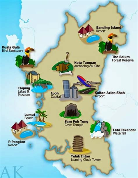 e-Tourism Malaysia: Attraction Places At Perak