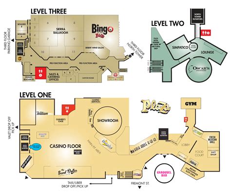 Plaza Property Map & Floor Plans - Las Vegas