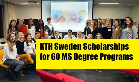 KTH Sweden Scholarships for 60 MS Degree Programs | Khaleej Mag - News ...