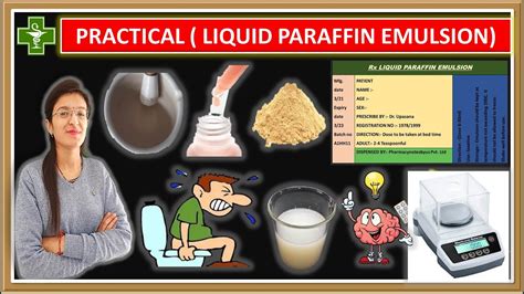 Practical (Liquid paraffin emulsion) - YouTube