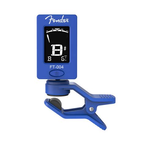 Fender FT-004 Chromatic Clip On Tuner, Blue at Gear4music