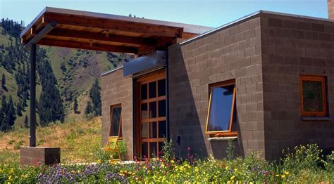 450 Sq. Ft. Concrete Block Tiny Home