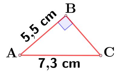 Théorème de Pythagore et sa réciproque - Triangle rectangle