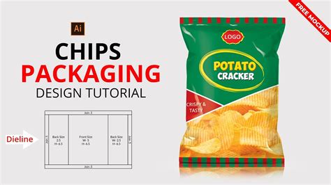 Free Chip Bag Template : Chip Bag Template Instant Download MS Word doc ...